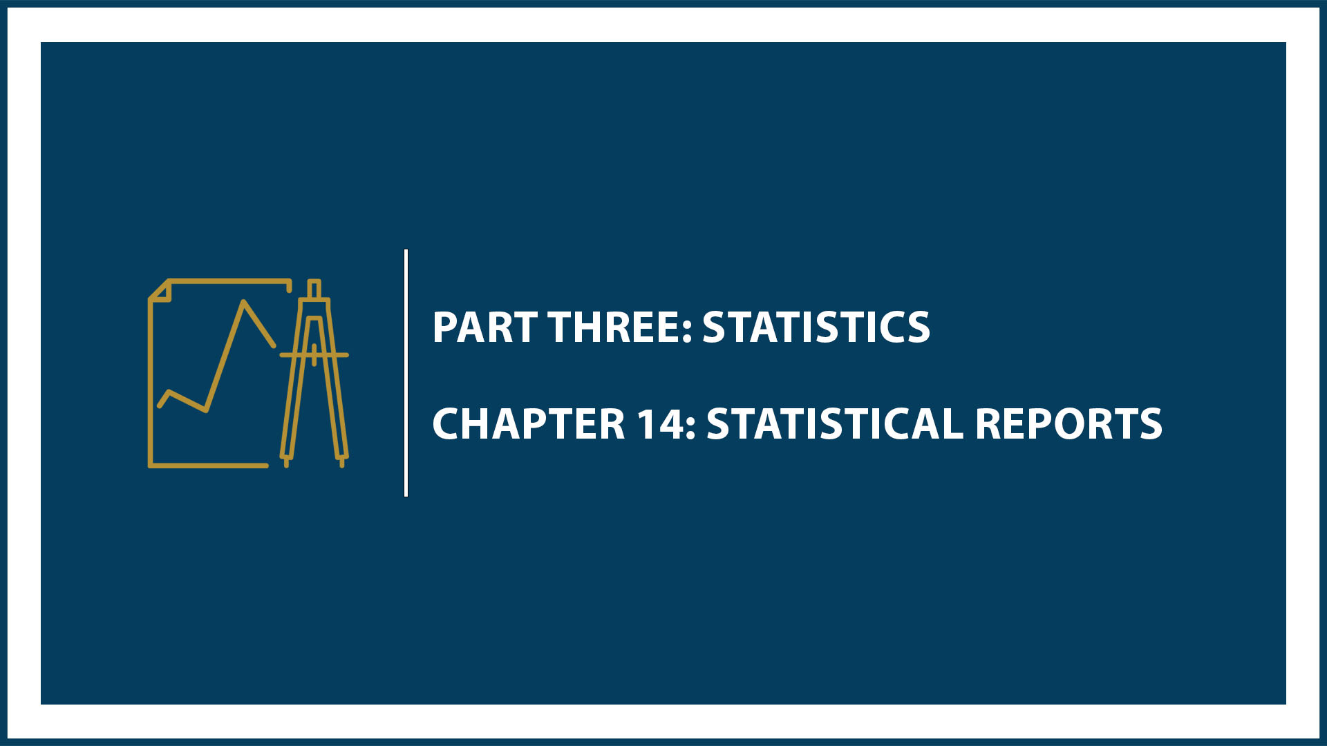 Chapter 16: Statistics